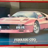 Ferrari 288 GTO poster originale 1987