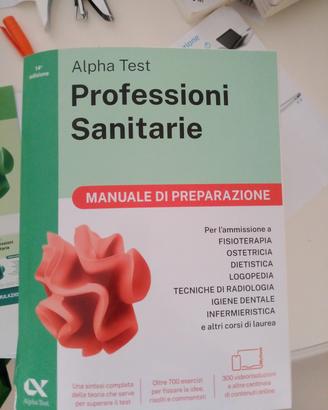 libro alpha test professioni sanitarie 