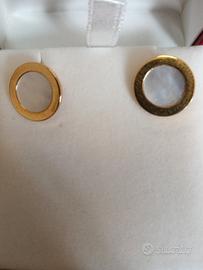 Gemelli oro 750 con madreperla naturale
