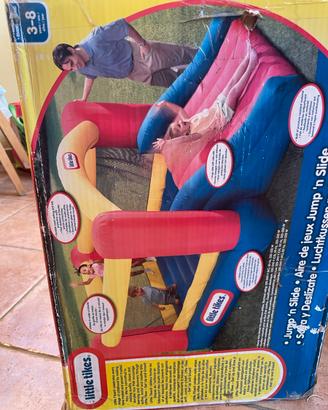 Parco giochi gonfiabile per bambini da 5 a 8 anni