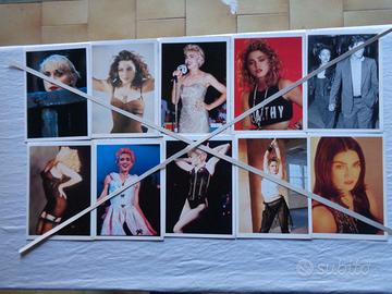 FOTO MADONNA CANTANTE -10 PEZZI-[F2]