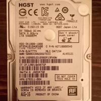 HD 2,5" Hitachi Travelstar 5K1000 - SATA 1.000 GB