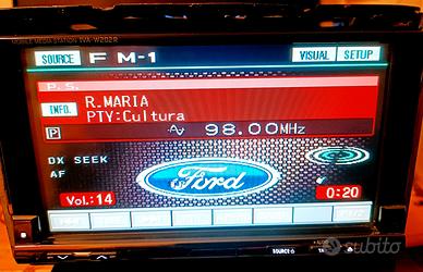 AUTORADIO MOTORIZZATO ALPINE 2 DIN IVA-W202R