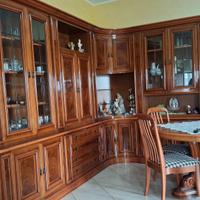 mobile sala in noce completo 