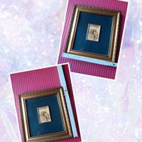 QUADRETTI SEGNI ZODIACALI - SERIGRAFIE FOGLIA DOR0