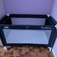 Lettino campeggio/trasportabile nero, CAM Pisolino