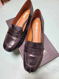Scarpe donna Geox nere, con tacco basso, 40