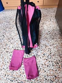 Borsa porta pattini a rotelle + copripattini