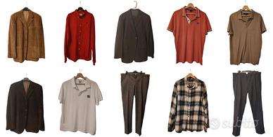 STOCK Uomo 12 Capi – Taglia 52/L – tessuti vari