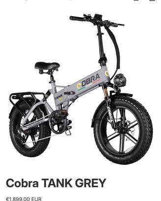 Bici elettrica cobra