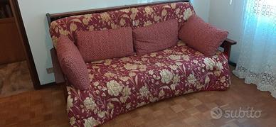 divano letto apribile castello + cassettone