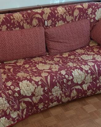 divano letto apribile castello + cassettone