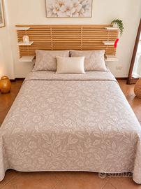 Testiera piu struttura letto Mandal