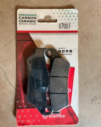 PASTIGLIE FRENI BREMNO CARBON CERAMIC