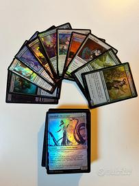 Lotto 100 carte foil Magic the Gathering MTG