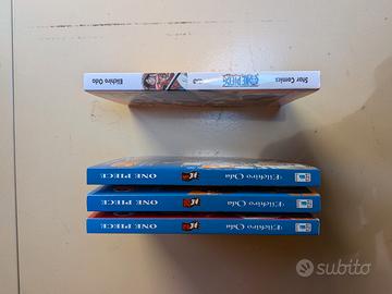 One Piece Manga 4 Volumi (1, 2, 20 Classic, 3 New)