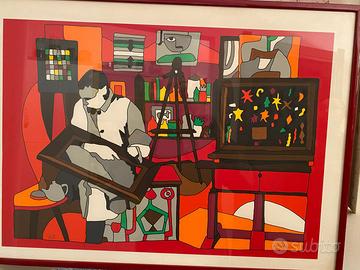 Quadri Nespolo e Guttuso