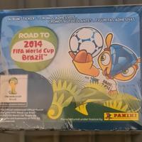 Box calciatori panini road to Brazil 2014