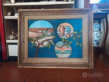 quadro 50x70 firmato con cornice di pregio