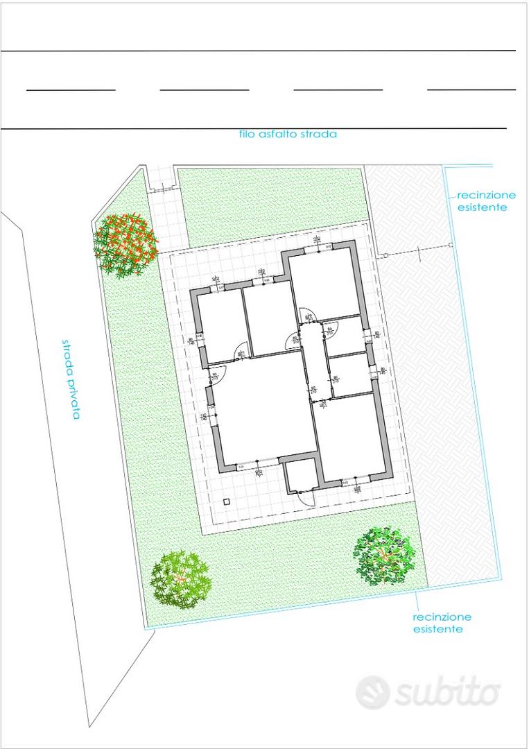 Terreno edificabile con permessi approvati - Vista 3