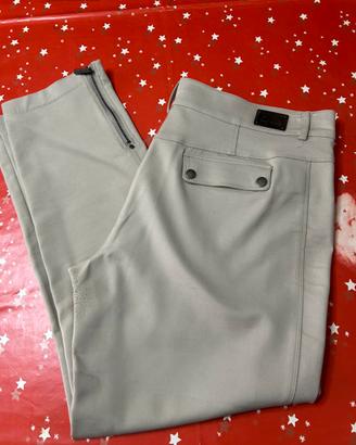 Pantaloni Fiorella rubino