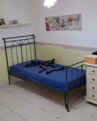 Letto in ferro battuto
