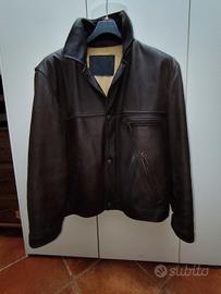 Giubbino vera pelle anni '80, mai usato.