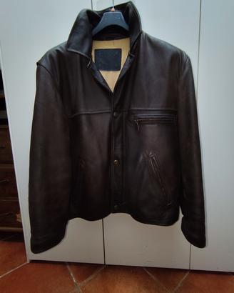 Giubbino vera pelle anni '80, mai usato.