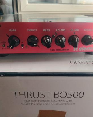 testata per basso 500w tc electronic