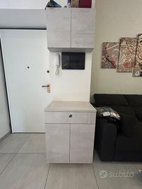 Mobili sospesi da parete moderni