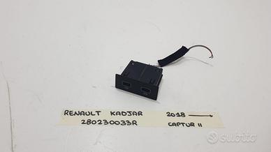 PORTA USB RENAULT Captur Serie 280230033R (19>)