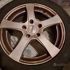 4 gomme invernali usate + cerchi