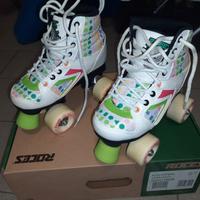 Pattini Roces Kolossal 33 Bianco/verde