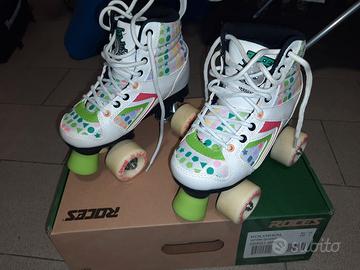 Pattini Roces Kolossal 33 Bianco/verde