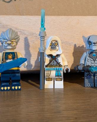 Lotto 3 Minifigures LEGO Custom (Chima / Fantasy)