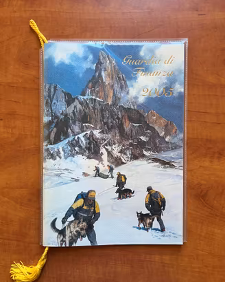 Calendario storico Guardia di Finanza.