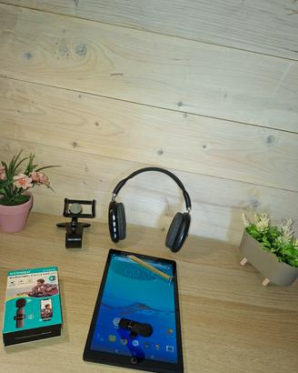 Kit completo con tablet + accessori – Microfono,ec