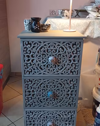 Cassettiera restauro Shabby chic