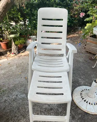 Sedia sdraio da giardino