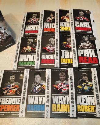 LE LEGGENDE DEL MOTOCICLISMO 13 DVD + BOX Libretto