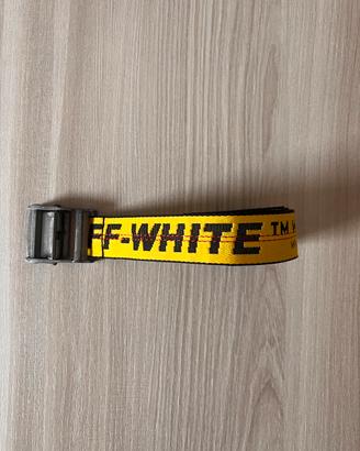 Off-White Industrial Belt gialla