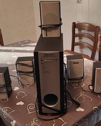 Impianto surround 5.1  Majestic 