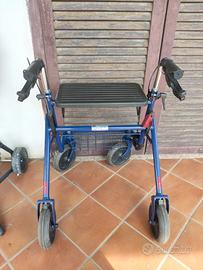 Deambulatore con freni