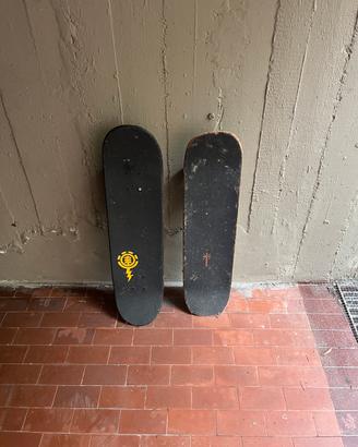 Coppia tavole skateboard Zero