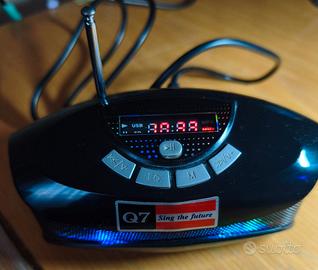 Radiolina Q7 “Sing the future” vintage con USB, S