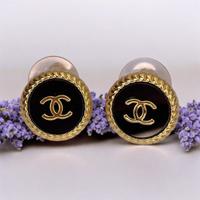 Orecchini-Bottone Chanel