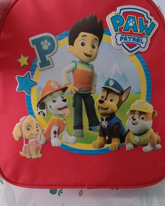 Zainetto Asilo Paw Patrol Nickelodeon Usato