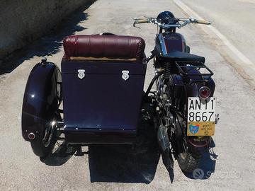 Moto Guzzi 500 GTS con Sidecar, 1939