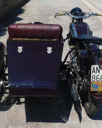 Moto Guzzi 500 GTS con Sidecar, 1939