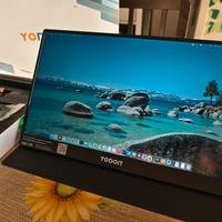 Monitor portatile 15,6" full-hd nuovo garanzia